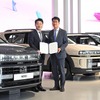 ヒョンデ『ネッソ』新型など電動車両63台がAPEC・クリーンエネルギー閣僚会議の公式車両に