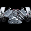 ジェネシスの新型ハイパーカー『GMR-001』のV8ツインターボエンジン