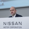 第1四半期決算を発表するエスピノーサ社長