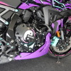 『ストリートファイター6』とコラボレーションした『GSX-8R Tuned by JURI』（大阪モーターサイクルショー2025）