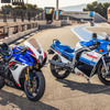 スズキ GSX-R1000R（左）とGSX-R750（右）