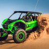 『Ninja H2』のスーパーチャージドエンジンを搭載するカワサキ TERYX4 H2 DELUXE