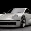 ポルシェ911 再解釈モデルのCG