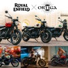 ORTIGA×ROYAL ENFIELD 新型 ハンター 350 特別な展示イベント
