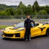コルベットZR1Xと車両ダイナミクス技術者のドリュー・カッテル氏