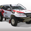 「TOYOTA GAZOO Racing Indonesia」のトヨタ『フォーチュナー』塙郁夫選手搭乗車