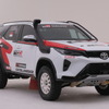 「TOYOTA GAZOO Racing Indonesia」のトヨタ『フォーチュナー』トゥバグス・アディ・モレンシャディ選手搭乗車