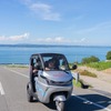 香川県土庄町の豊島で三輪電動車「EVトゥクトゥク」のレンタルサービスを開始