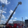 習志野市消防本部、習志野警察署のはたらく乗り物が大集合