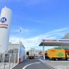 東京都内の水素ステーションにて