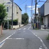狭い道！ 制限1.7m、小金井市道573号線