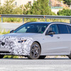 メルセデスベンツ Cクラス・ステーションワゴン 改良新型のプロトタイプ