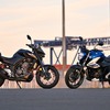スズキ ジクサー250 ＆ ヤマハ MT-25