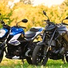 スズキ ジクサー250 ＆ ヤマハ MT-25