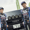 羽琉選手（左）三浦昂選手（右）K-ONE Racing with TOYO TIRES