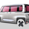 日産 ルークス 新型のデザインスケッチ