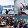 スーパー耐久第3戦「富士24時間レース」歓喜に沸くレース終了直後の様子