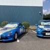 ボンネットに最優秀賞1作品と優秀賞3作品、その他80作品は車両サイドなどにラッピング