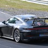 ポルシェ 911 GT3 RS 改良新型のプロトタイプ