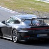 ポルシェ 911 GT3 RS 改良新型のプロトタイプ