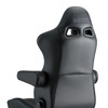 EUROSTERⅡ CRUZ・タフレザーブラック(E54TSR)+別売 有段式アームレスト（P63ARR／P64ARR）