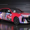 BMW i7のアートカー