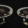 C88G PPC（左）とC50G PPC（右）のフレームに装着された黄銅無垢材のポーラーマーカー