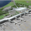 羽田空港の新国際線ターミナルビルの屋根に スライド工法を適用