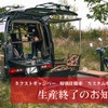 軽キャンピングカーキット「ネクストキャンパー」の特別仕様「CUSTOM BORDERLESS」を搭載したハイゼットカーゴ