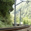 アプト式区間の線路
