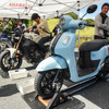 展示車両には国内導入予定の新型「FAZZIO」も（My Yamaha Motor cafe）