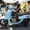 展示車両には国内導入予定の新型「FAZZIO」も（My Yamaha Motor cafe）