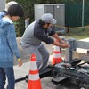 転てつ機操作体験