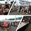 昨年の「玉入れ大会」・「餅まき大会」の様子
