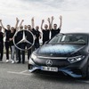 メルセデスベンツが全固体電池搭載『EQS』で1205km無充電走行を達成