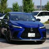 試乗車として用意されたレクサス「NX450h+」はPHEVだ