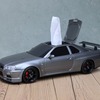 スカイライン GT-R のウェットティッシュケース