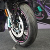 『ストリートファイター6』とコラボレーションした『GSX-8R Tuned by JURI』（大阪モーターサイクルショー2025）