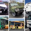 はたらく車大集合イベント in 土岐プレミアム・アウトレット