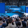 長安汽車のプレスカンファレンス（IAAモビリティ2025）