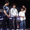 チーム角田　左からJunia（ZETA DIVISION所属）、iiTzTimmy(ティミー）、角田裕毅
