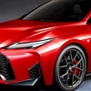 レクサス ES Fスポーツ 新型の予想CG