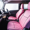 『ジムニー』シリーズ専用新作シートカバー「エクシアジャパン フルーツシートカバー」ピーチ