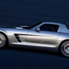 【フランクフルトモーターショー09】メルセデスベンツ SLS AMG…ガルウイングが復活