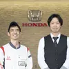 今回施工に協力してもらったHonda Cars埼玉県央 U-Select川越的場店の蒲生正徳店長(右)と福原啓吾工場長(左)