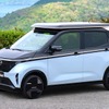 日産サクラの電動スライド式ソーラーシステム「Ao-Solar Extender（あおぞら エクステンダー）」搭載プロトタイプ