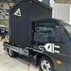 BYDの新型EVトラック「T35」をベースにしたトレーラーサウナ
