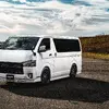 レイズ ホムラ 2x9L-RA セミグロスブラック × TOYOTA ハイエース