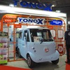 トノックスのブース（ジャパンモビリティショー2025）