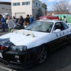 日産スカイラインGT-Rのパトカー